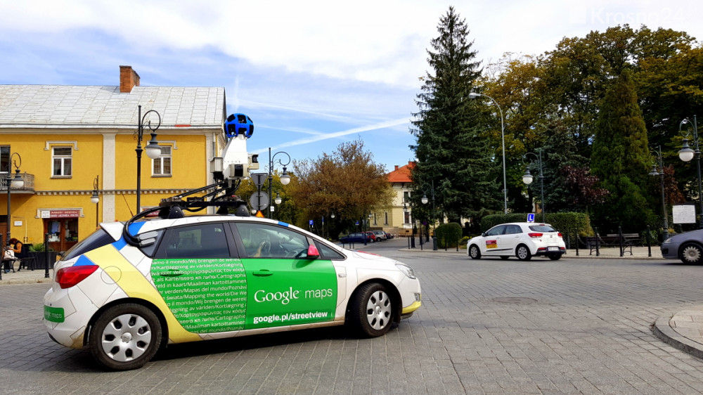 Samochód Google ponownie na ulicach Krosna. Zrobi nowe zdjęcia