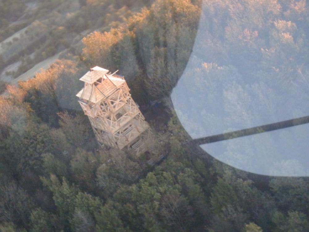 wieża widokowa na górze cergowej